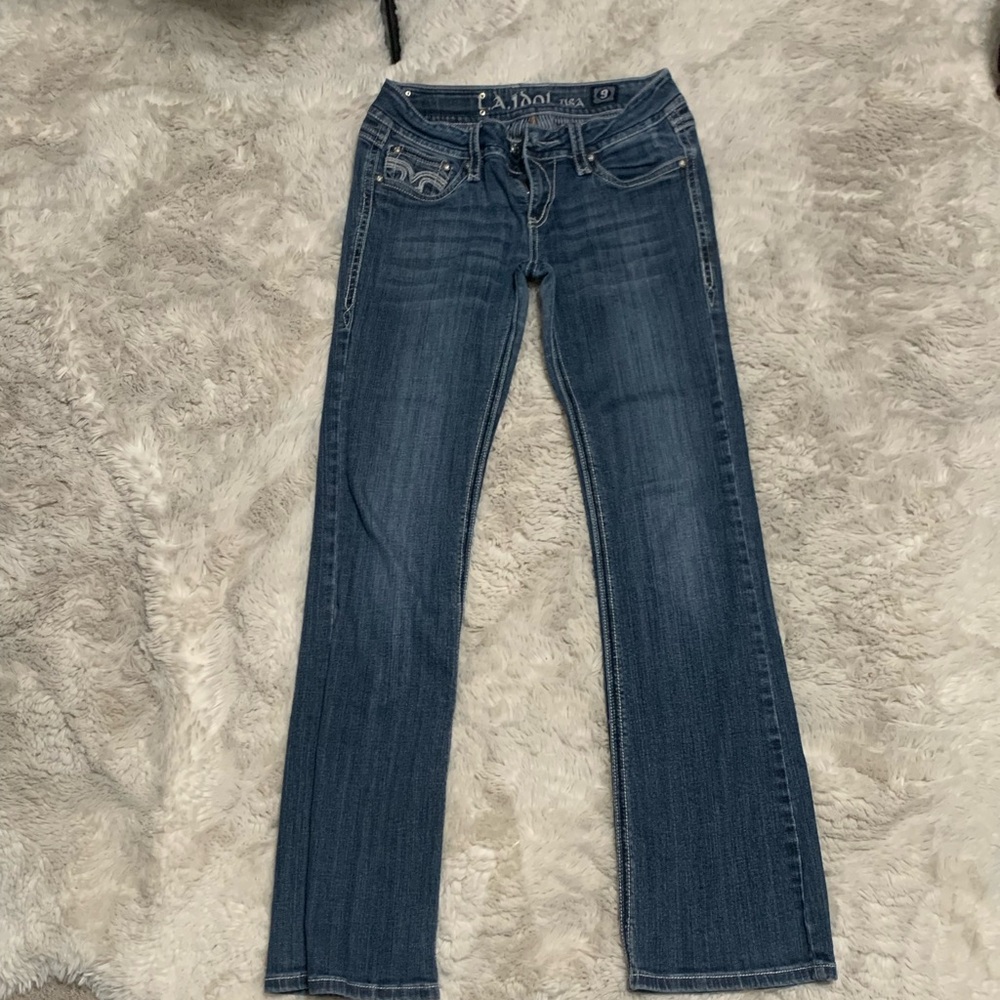 L.A. Idol USA boot cut jeans size 9/10